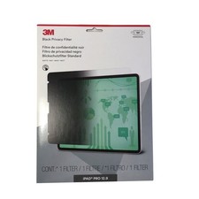3M Black Privacy Filter for iPad Pro 12.9 Horizontal Matte Anti-Glare picture