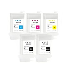 5*130ML PFI 120 Empty  Ink Cartridge for Canon TM200 TM205 TM300 TM305 picture