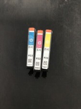 Authentic HP 923 Ink Cartridges 3 PACK C/M/Y (6C3Y4LN) Expires 12-2027 picture