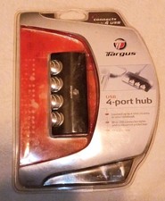 Targus PA055U 4-Port Plug & Play Compact Design PC/Mac/Laptop USB 2.0 Hub picture