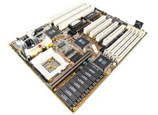 Untested ABIT AB-PH5 Motherboard Socket Socket 7 Vintage PCI ISA Motherboard picture