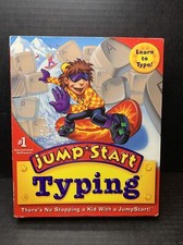 NEW JUMP START TYPING Ages 7-10 PC Windows Mac CD-ROM Learn To Type Box picture