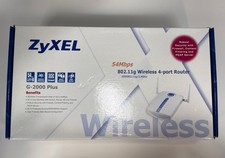ZyXEL G-2000 54 Mbps 4-Port 10/100 Wireless G Router (G-2000PLUS) picture