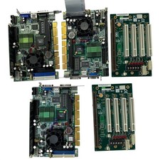 IEI IP-5S2-RS-R30 PCI ISA Backplane Lot 5 Industrial CPU Boards Untested As-Is picture