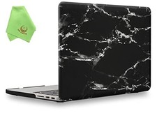 Sleek Matte Black Hard Case for MacBook Pro 15'' (2016-2019) - Easy Port Access picture