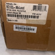 Netopia R7100-McLeod SDSL RouterHub Firewall McLeodUSA Open Box NOS Complete picture