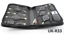 13-in-1 Ultimate USB/FireWire/Mouse/Headset Retractable Cable and Adapter Kit picture