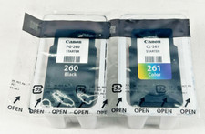 2PK GENUINE Canon PG-260 CL-261 STARTER Ink for PIXMA TR7020 TS5320 TS6420 picture