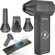 Compressed Air Duster, 180000RPM Electric Turbo Fan | Rechargeable Cordless Air  picture
