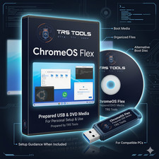 ChromeOS Flex Prepared USB DVD Media for Compatible PCs picture
