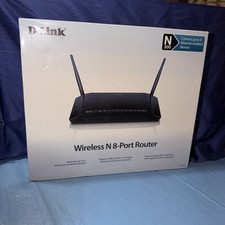 D-link Wireless Router DIR-632 - 8 Ethernet 10/100 Ports and WiFi - Brand New picture