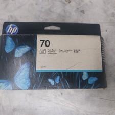 Genuine HP 70 Photo Black Ink 130ml DesignJet L3S81B E1L21B Q6675A picture