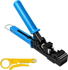 Speed Keystone Jack Tool for 90 Degree RJ45 Keystone Professional Grade,Punch do picture