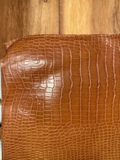 BÉIS Brown Croc Embossed Laptop Sleeve Zip Computer Case picture