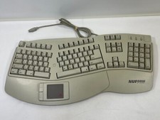 Vintage NuForm Extended Ergonomic Keyboard by Adesso AEK-503T Wired PS/2 PS2 picture