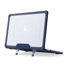 Translucent Hard Shell Case with PU Hinge for Macbook Pro 13, Air 13, Air 13.6 picture