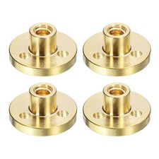 4Pcs Tr5x4 Lead Screw Brass Nut Acme Thread, 1mm Pitch, 4 Starts, 4mm Lead picture