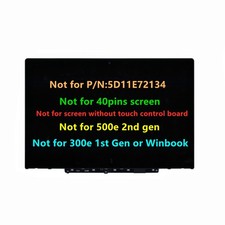 11.6 HD LCD Screen Replacement with Bezel For Lenovo 300e Chromebook 2nd picture
