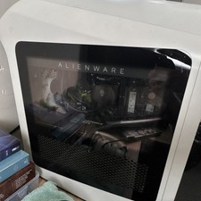 Alienware Aurora Gaming Desktop Tower White GeForce RTX Dedicated Graphics picture