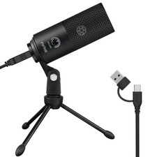 FIFINE K669B USB Microphone, Condenser Recording Mic for Vocals, Meeting picture
