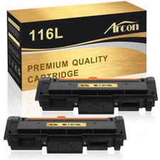 2PK MLT-D116L BK Toner For Samsung Xpress SL-M2825WN SL-M2875FD M2835DW M2885FW picture