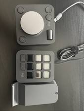 Logitech MX Creative Console Wired Keypad & Dial Controller Compact Black/Gray picture