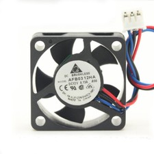 Delta AFB0312HA 3010 12V 0.15A 3Wire Silent Notebook CPU Cooler Cooling Fan picture