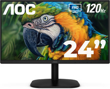 AOC 24 Inch Computer Monitor FHD 120Hz Fast IPS HDR, 24B35H3 picture
