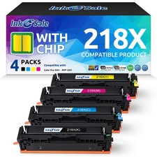 218X Toner Cartridge 4 Pack High-Yield with Chip 4-Pack, Multicolor picture