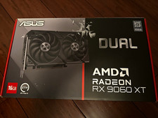 ASUS Dual AMD Radeon RX 9060 XT 16GB GDDR6 PCIe x16 Graphics Card-Never Used picture