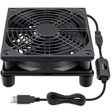 Cooling Case Fan for Receiver Xbox TV Box Router 120mm x 25mm 5V USB picture