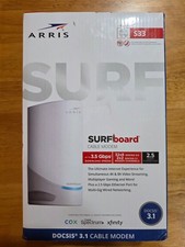 ARRIS S33 SURFboard DOCSIS 3.1 Multi-Gigabit Cable Modem 2.5 Gbps Ethernet Port picture