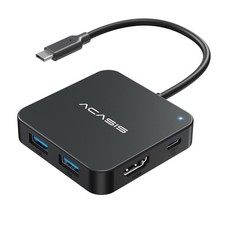 ACASIS 10Gbps USB Hub Multiport Adapter 4K HDMI 100W Power Delivery for MacBook picture