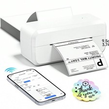 Phomemo 4x6 Bluetooth Thermal Shipping Label Printer Wireless iOS Android PC picture