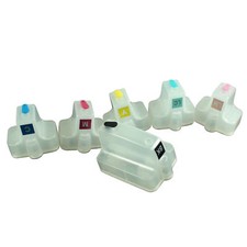 Comp HP 02 empty refillable ink cartridge C5100 C5140 C5150 C6150 C6200 C6240 picture