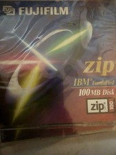 Fujifilm Zip 100 100MB IBM Formatted Zip Disk 1PK Jewel Case Standard picture