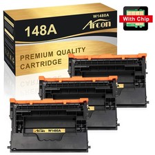 3 PK 148A W1480A With Chip Toner For HP LaserJet Pro 4001n/dn/1dw MFP 4101fdw picture