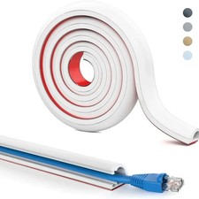 PVC Flexible Cord Management Channel,Invisible Decorative Wire Cover picture