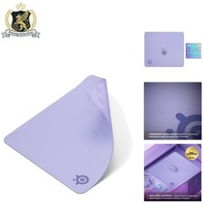 QcK Large Lavender Gaming Mouse Pad - Micro-Woven Surface for Precision Control picture