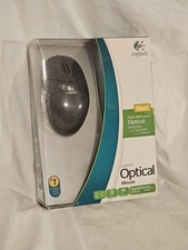 Logitech High-Definition Optical Corded Mouse 1 000 Dpi New In Box 931643-0403 picture