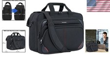 Travel-Friendly Laptop Briefcase | Expandable Storage picture