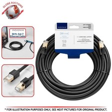 50-ft Insignia Cat-7 (RJ45) 10-Gbps Ethernet Cable With Connectors  picture
