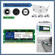 Versatile 8GB/1600MHz Non-ECC Memory for Laptops - Dual Voltage RAM Module picture