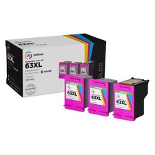 LD Replacement Replacements for HP F6U63AN / 63XL 3PK HY Color Ink Cartridges picture
