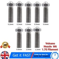 Top Quality Stainless Steel Volcano Nozzle For High Temperature 3 D Printing E3D picture