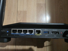 Linksys WRT1900AC v2 AC1900 Dual-Band WiFi Router 4-Port Gigabit Blue/Black picture
