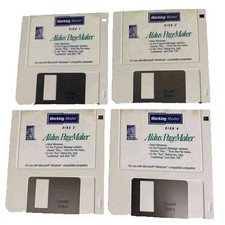 Vintage 1991 Aldus PageMaker 4 Discs Case PC Windows DTP Software Collectible picture