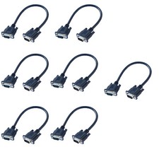 100pcs/pack VGA Computer Monitor Cable 15Pin Male to Male PC Screen Lead 30CM picture