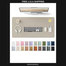 YSAGi Desk Protector & Large Mouse Pad, Waterproof PU Leather Non-Slip Mat picture