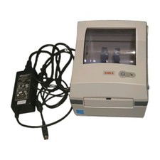 OKI Data LD620D Thermal Label Printer + Power Cord USB Serial Parallel Works picture